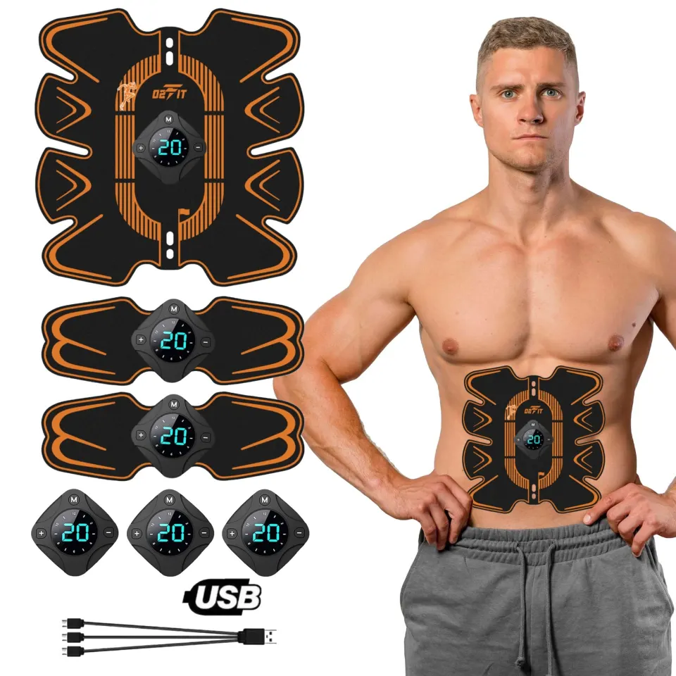 5 x Abs Stimulator, Muscle Stimulator, Abdominal Muscle Trainer Lb37