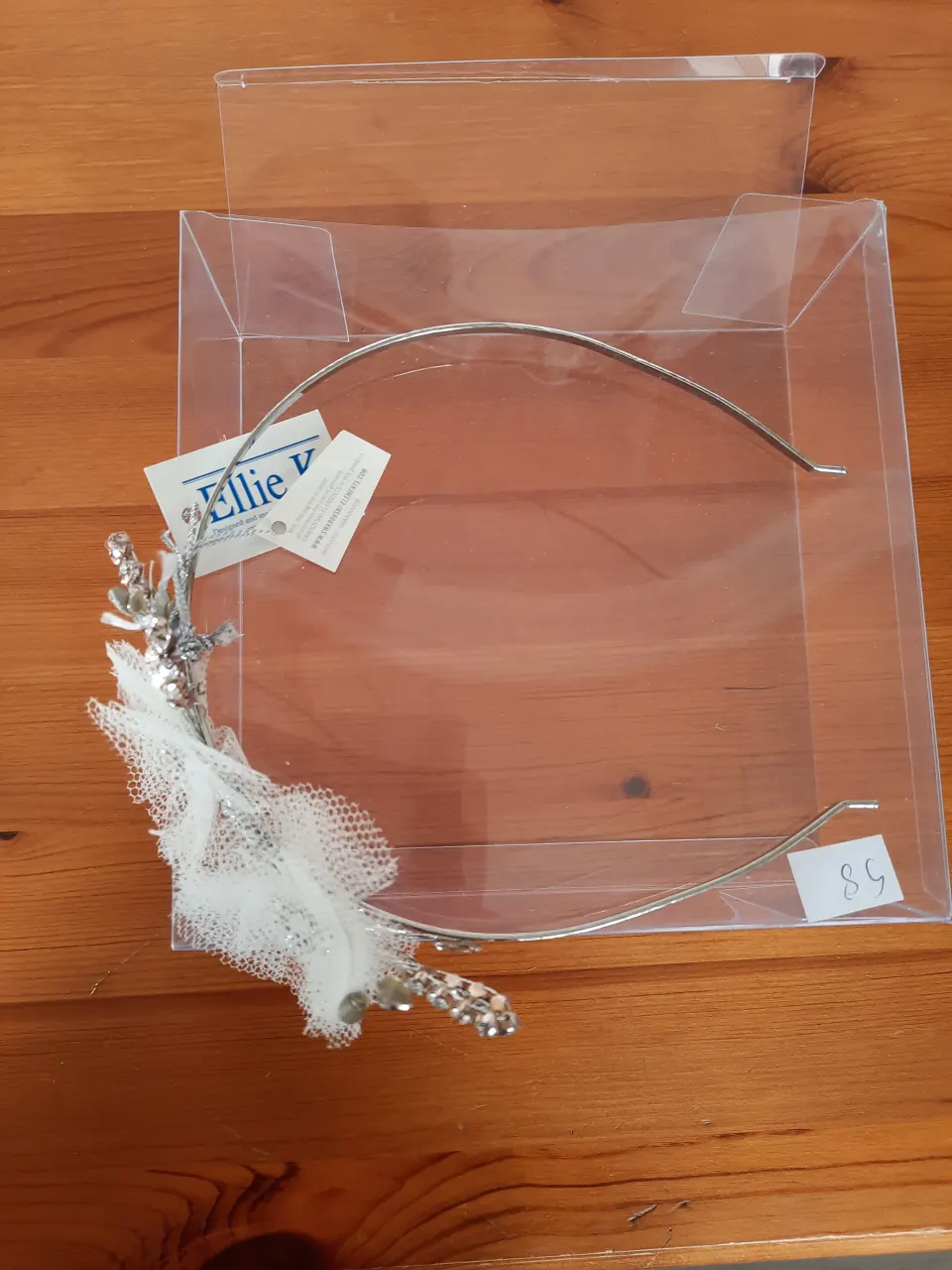 Ellie K Bridal headpiece