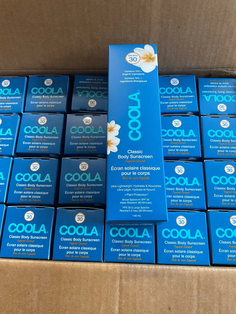 Coola Tropical Coconut Classic Body Sunscreen SPF30 x24 Est RRP £768