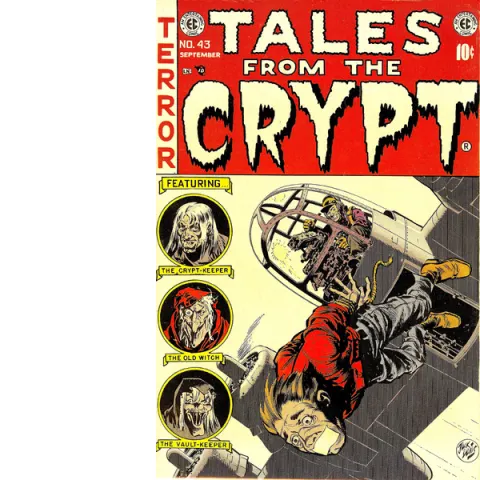 Tales Of The Crypt  1940’s/50’s  Horror Cover Metal Wall Art-45