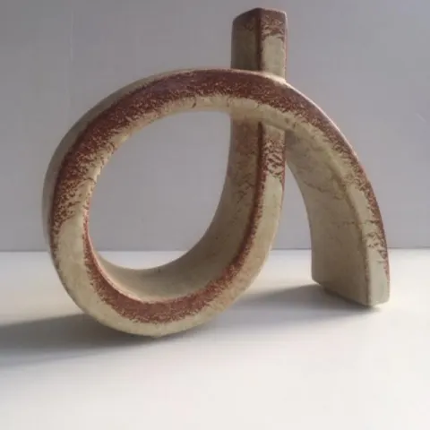 Circa 1970, Roberto Rigon For Bertoncello Ceramiche D'Arte, Vincenza, Italy, Screziato Tabacco Glaze