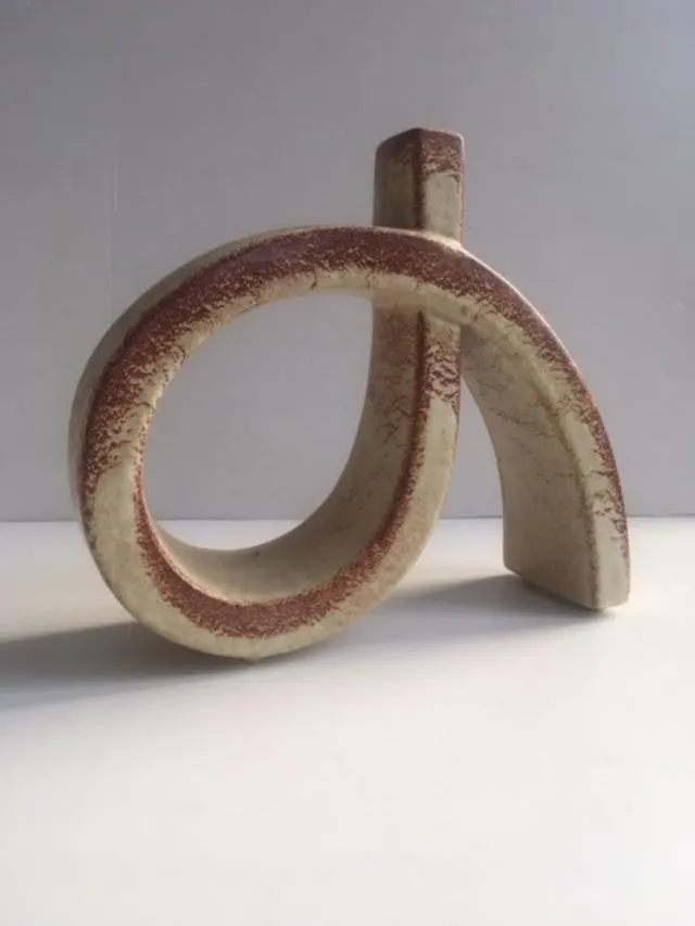 Circa 1970, Roberto Rigon For Bertoncello Ceramiche D'Arte, Vincenza, Italy, Screziato Tabacco Glaze