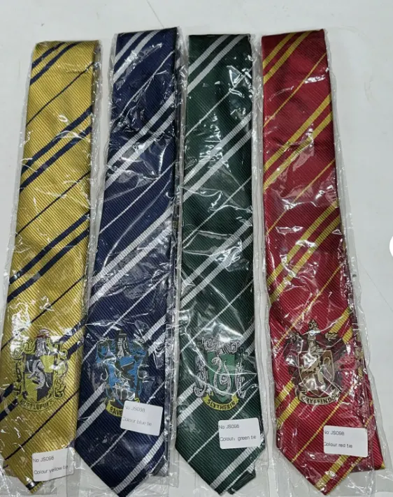 20 X Wizard Tie For Harry Potter Cosplay Fancy Dress Adult/Child Gift UK-Hufflepuff