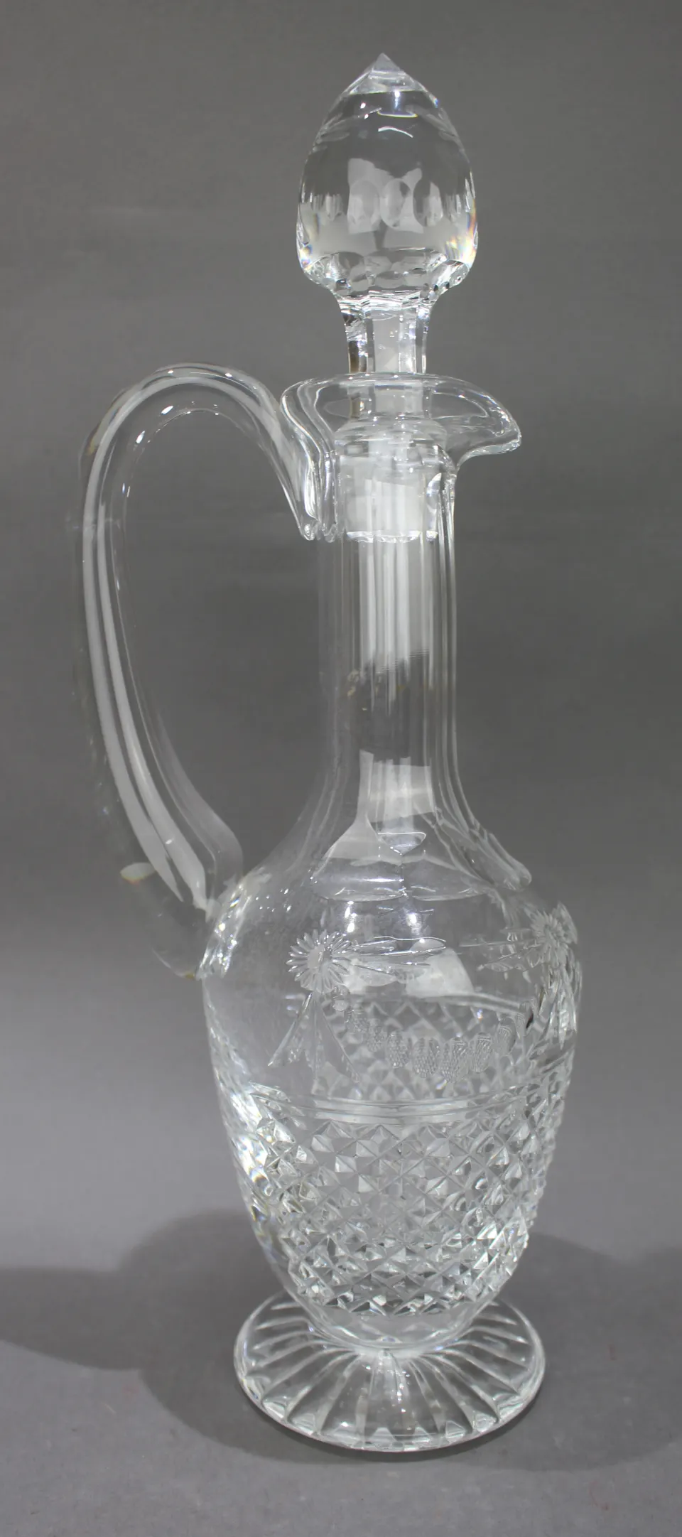Stuart Beaconsfield Crystal Claret Jug