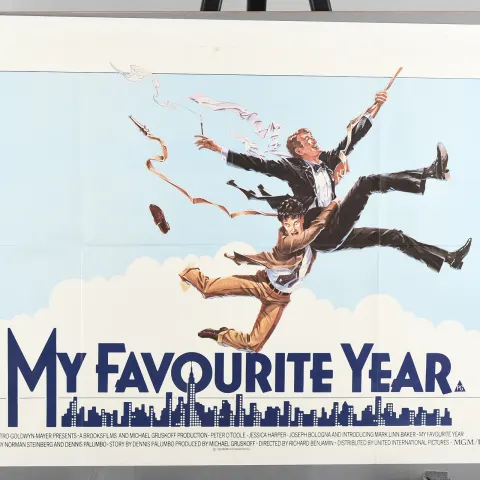 Original "My Favourite Year" Film Poster