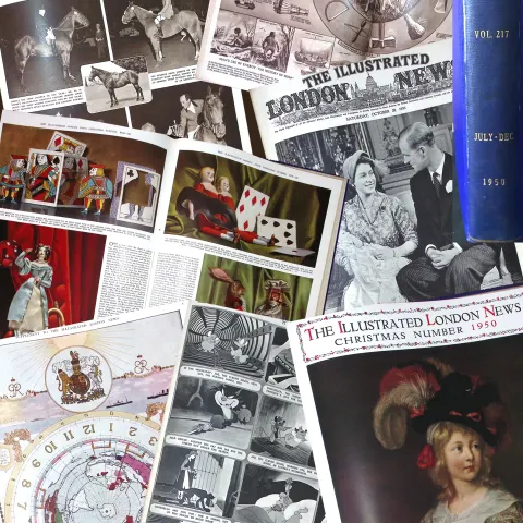 Bound Illustrated London News July 1st-Dec 30th, 1950 Over 1100 Pages In 26 Editions