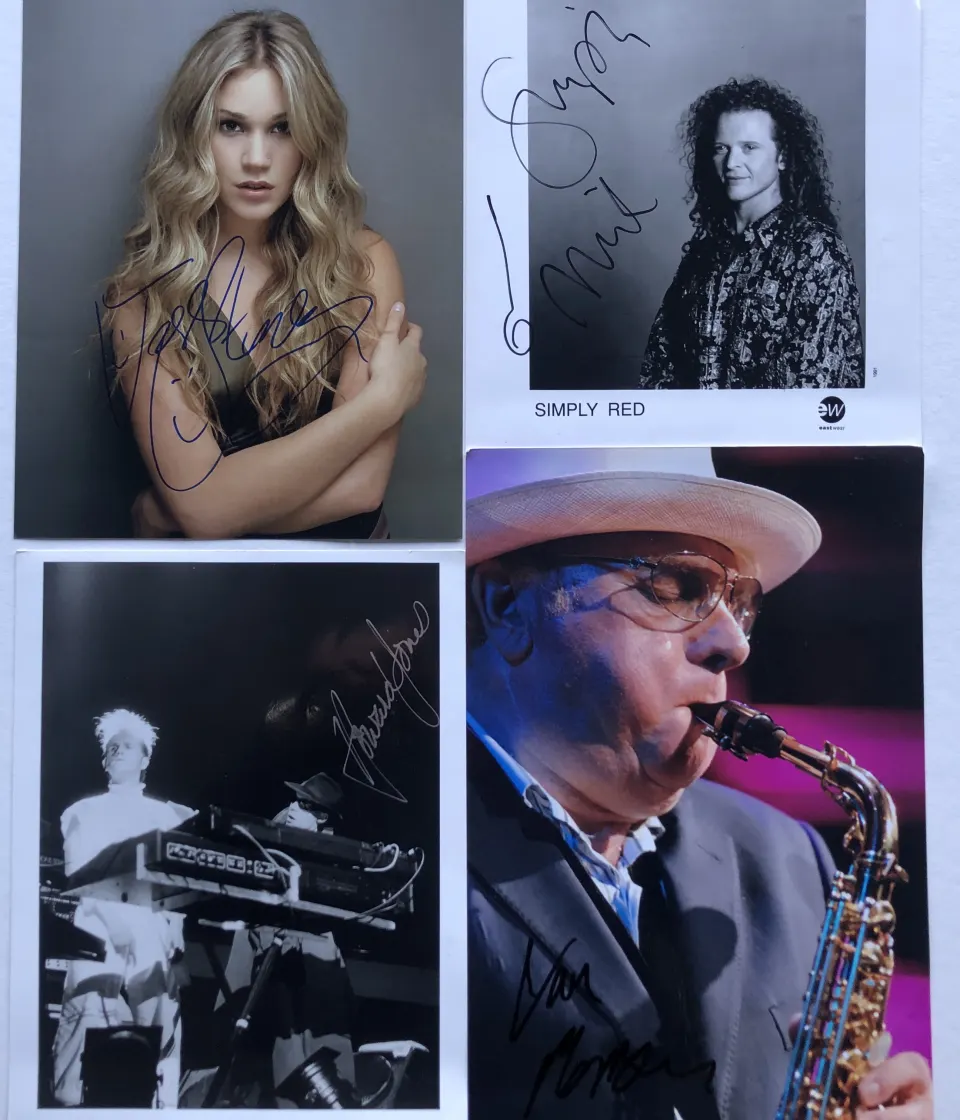 BRITISH MUSIC ARTISTS; Joss Stone, Mick Hucknall, Howard Jones & more