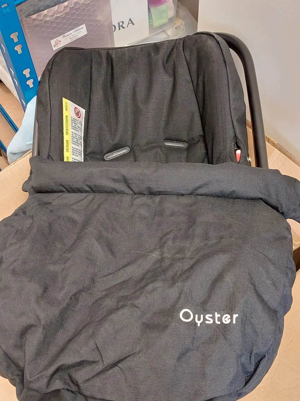 Unused car seat