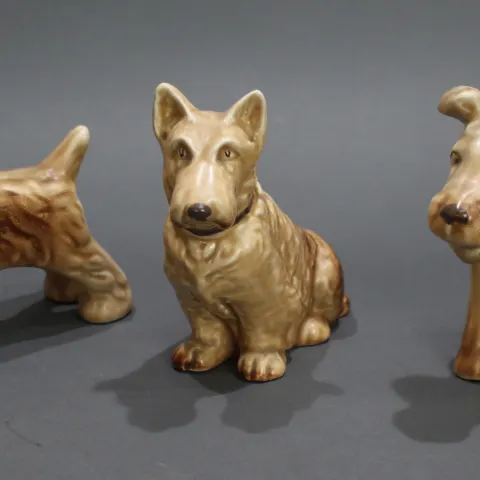 Set of 3 Sylvac Dogs