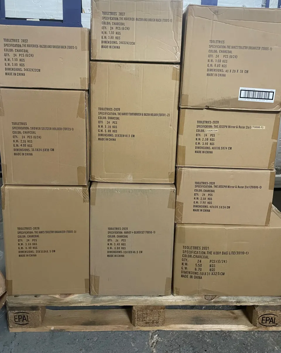 Pallet of Over 700 Assorted Tooletries New Items Est RRP Over £7000