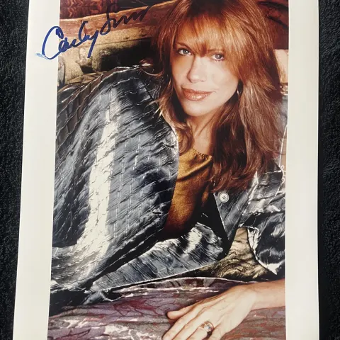 Carly Simon Signed