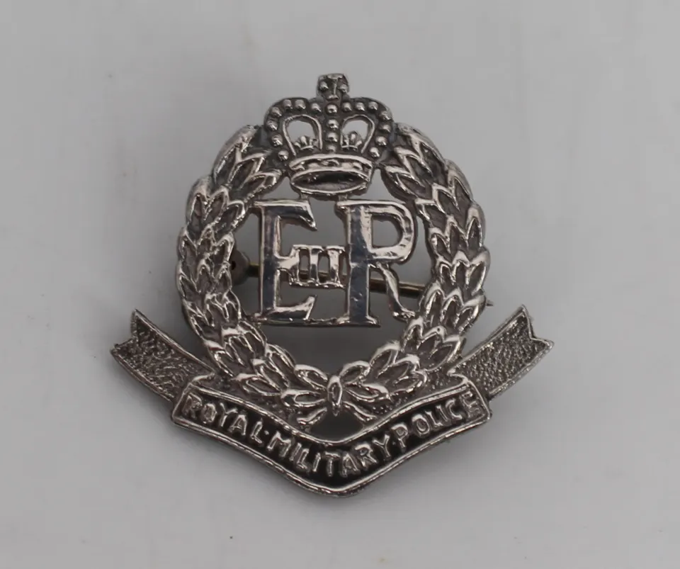 Royal Military Police Pin Badge WhiteMetal