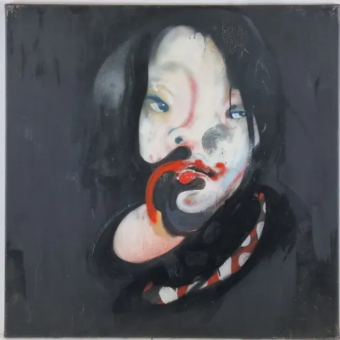 Jeremy Baudouin (French) Original Mixed Media On Canvas