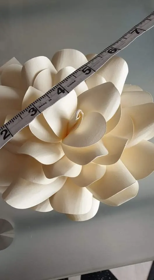 Box of paper flowers - minimum 20