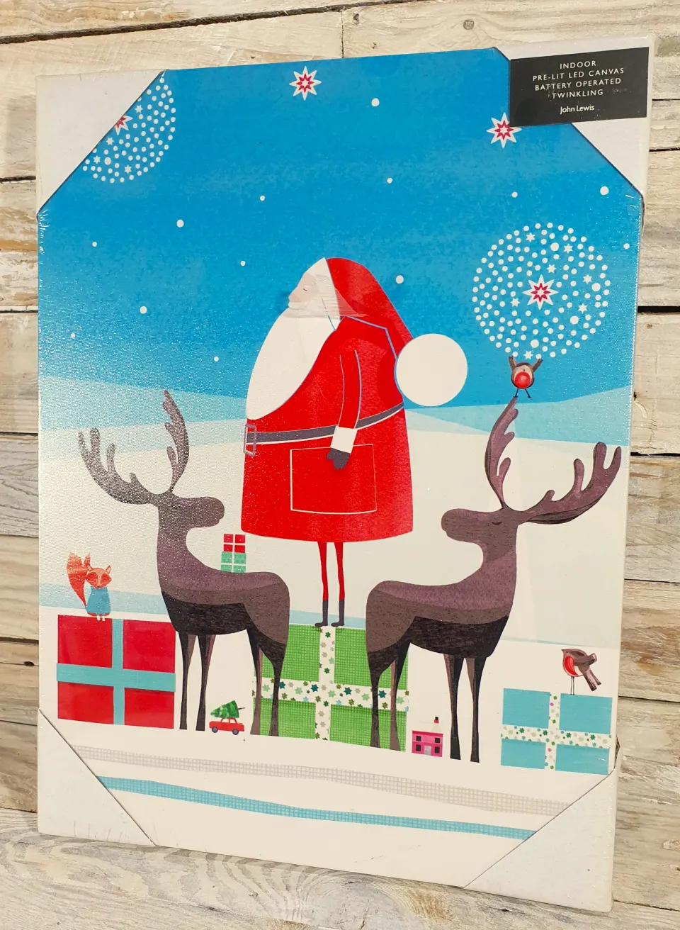 LED light up canvas print from John Lewis. 40cm x 30cm