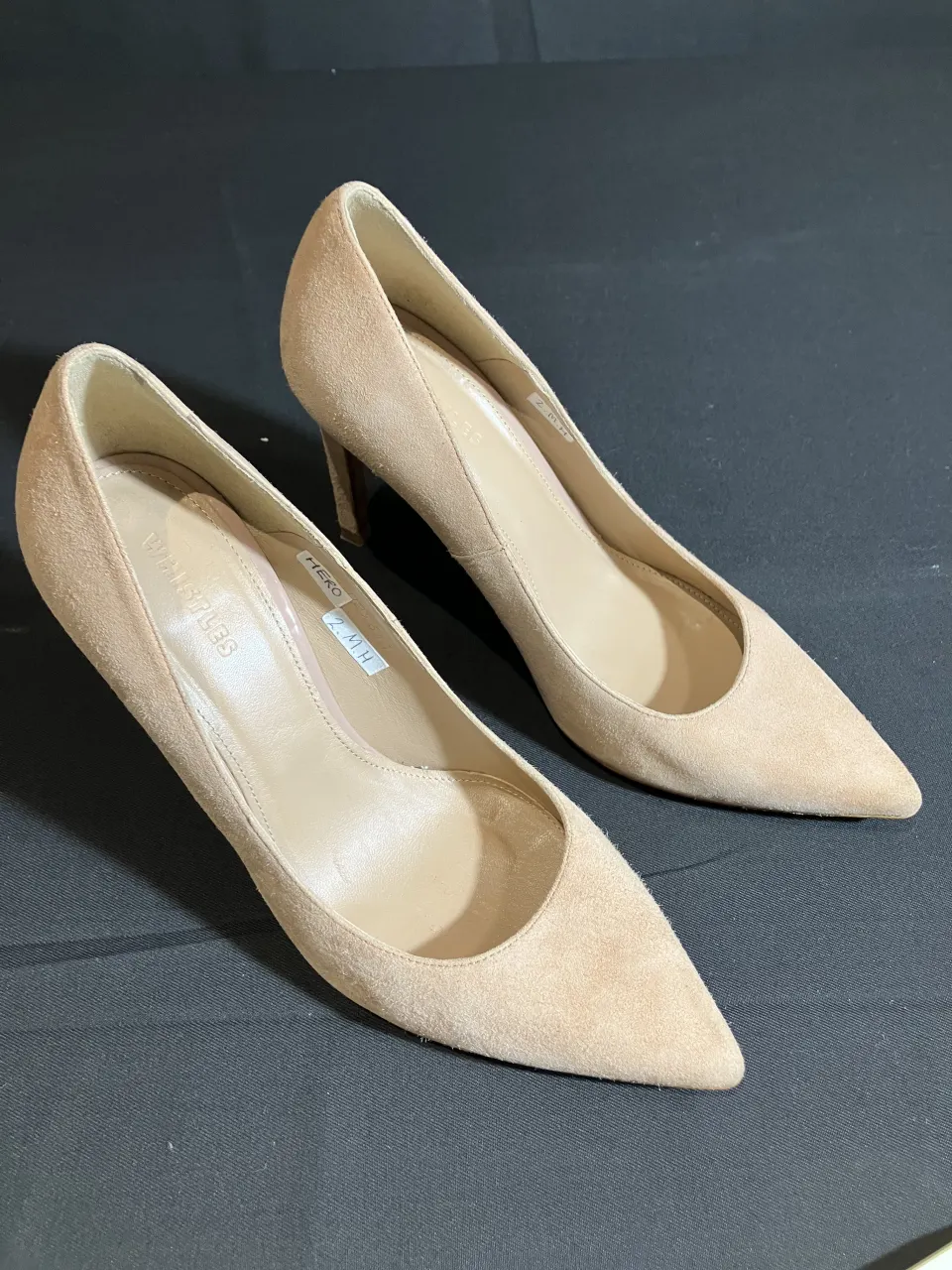 Whistles suede shoes worn by Vanessa Hudgens