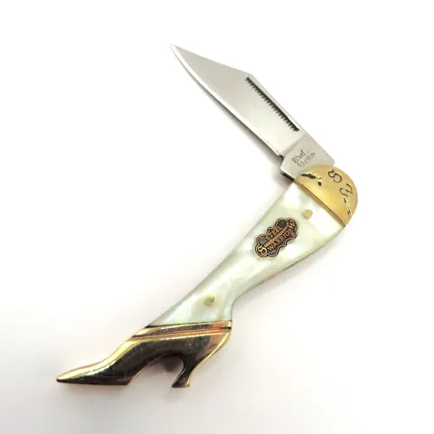 Steel Warrior Mother of Pearl Pocket Knife