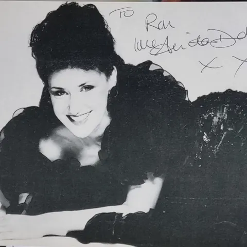 Anita Dobson Original Signature