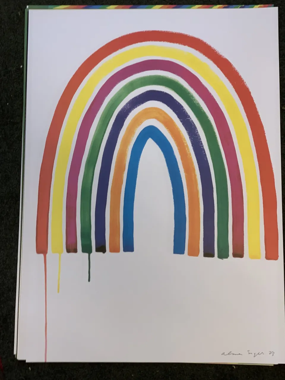 Alma Singer Everything Is Going To Be OK Signed Sheet Edition 350