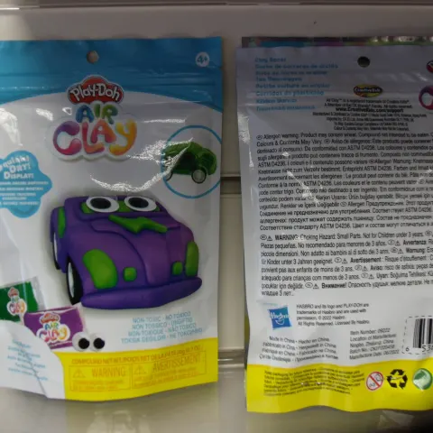 100 Packs Play Dough Air Clay Racer - Brand New Sealed All Clay Fully Wet Nothing Hard Or Dry