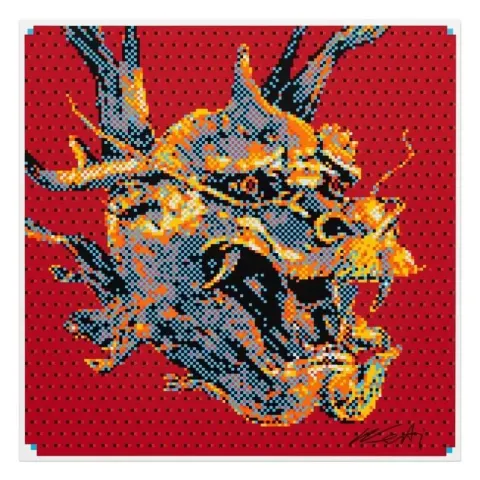 Ai Weiwei (b1957) ’Everyone Is A Dragon’ 10 ColourScreen Print, Signed, Numbered, Editioned, COA, 24