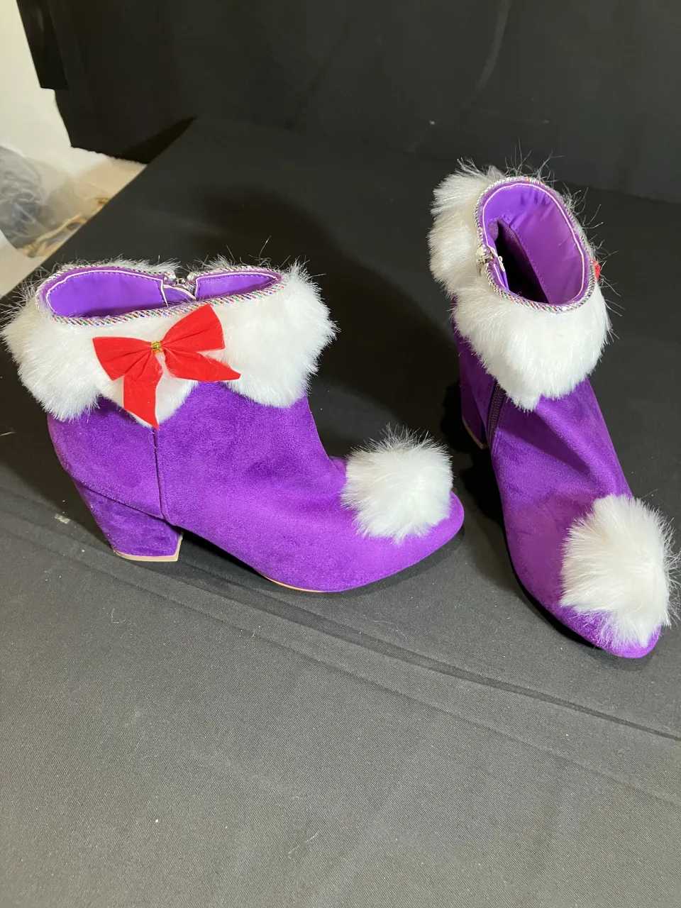 Two pairs of Essex Glam boots