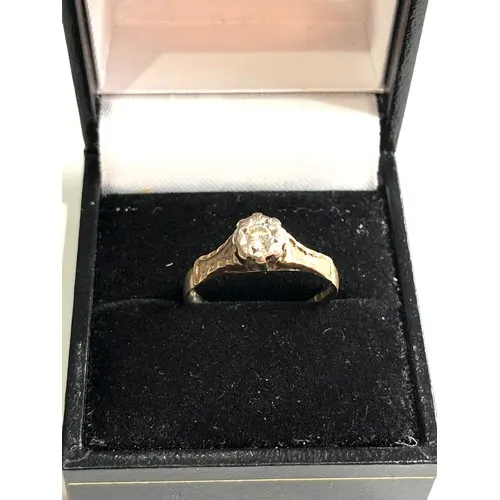 9ct Gold Diamond Ring