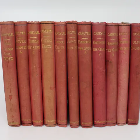Carlyle History Books Chapman & Hill 11 Volumes