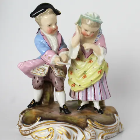 Sitzendorf Figural Group c.1900