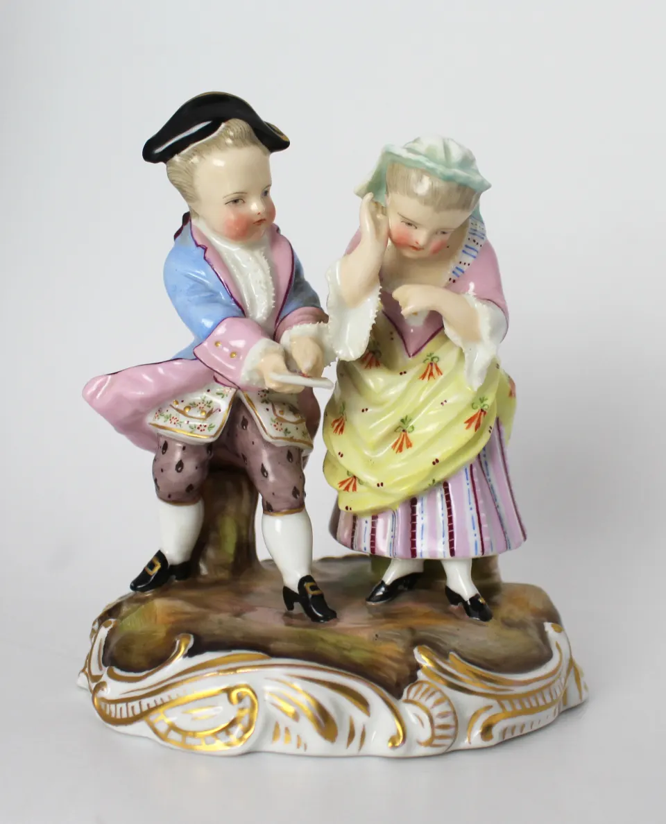 Sitzendorf Figural Group c.1900