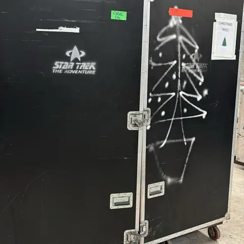 Massive Flight Case to include all Xmas items size 110 cm x 220 cm x 200 cm