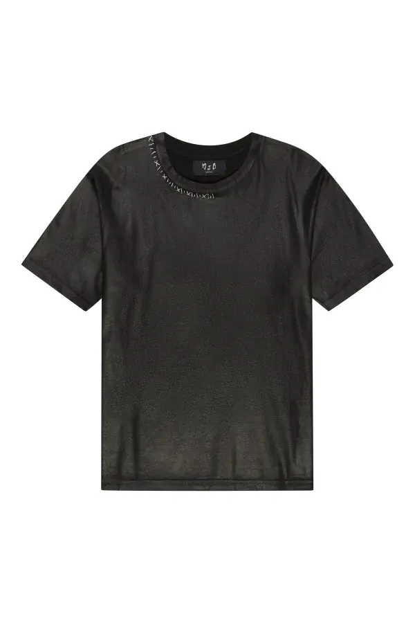 MJB Marc Jaques Burton Oil Waxed Festival T-Shirt, Online Price £203, Size XL.
