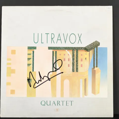 MIDGE URE Signed Album Cover