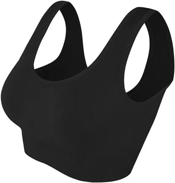  Women Sports Bra High Impact Support Yoga Bra Large