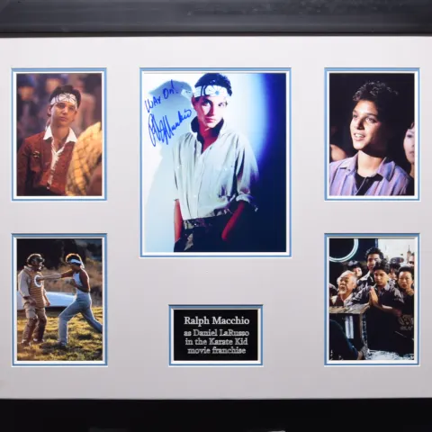 "KARATE KID" original signature presentation