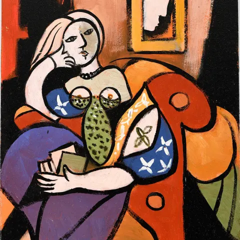 Original Painting by Laffont