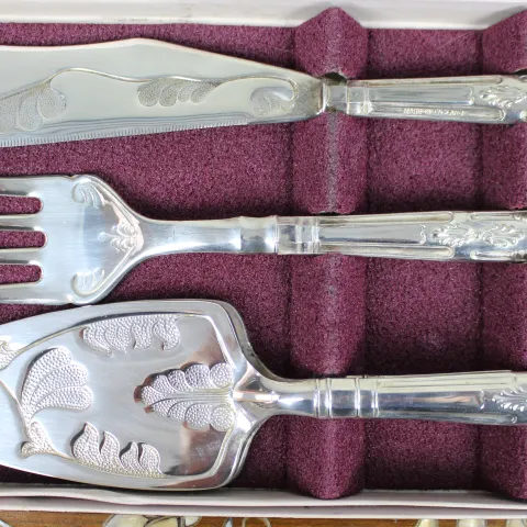 Silver-Plated Serving Set by H. Samuel