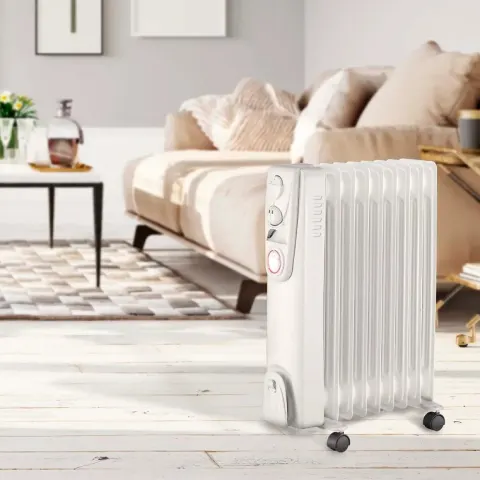 (46/Mez/P) RRP £70. Arlec Oil Filled 9 Fin Radiator 2000W