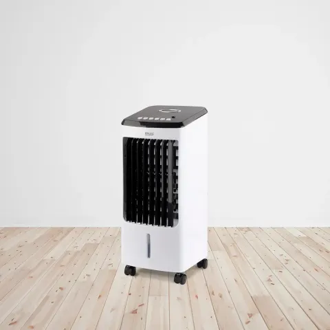 (83/Mez/P18)  RRP £80. Arlec 3.5Litre 3 In 1 Mobile Cooler. Cooler, Fan & Humidifier Unit. Large 27