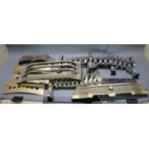 Collection of 10 Antique & Vintage Fire Guards