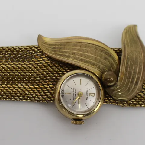 1940's Freeson Gold Plated Cocktail Watch