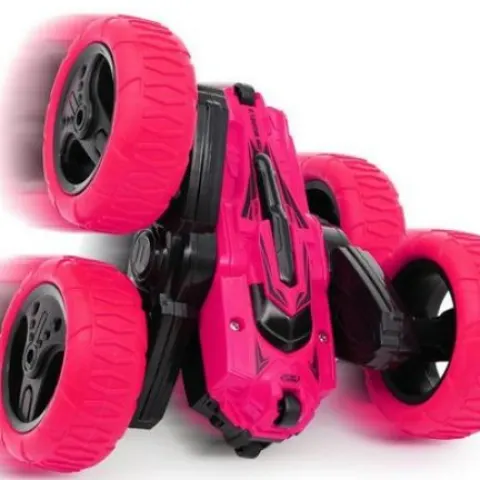 1:24 Scale 4 Wheel Stunt Car - Red - 2.4Ghz
