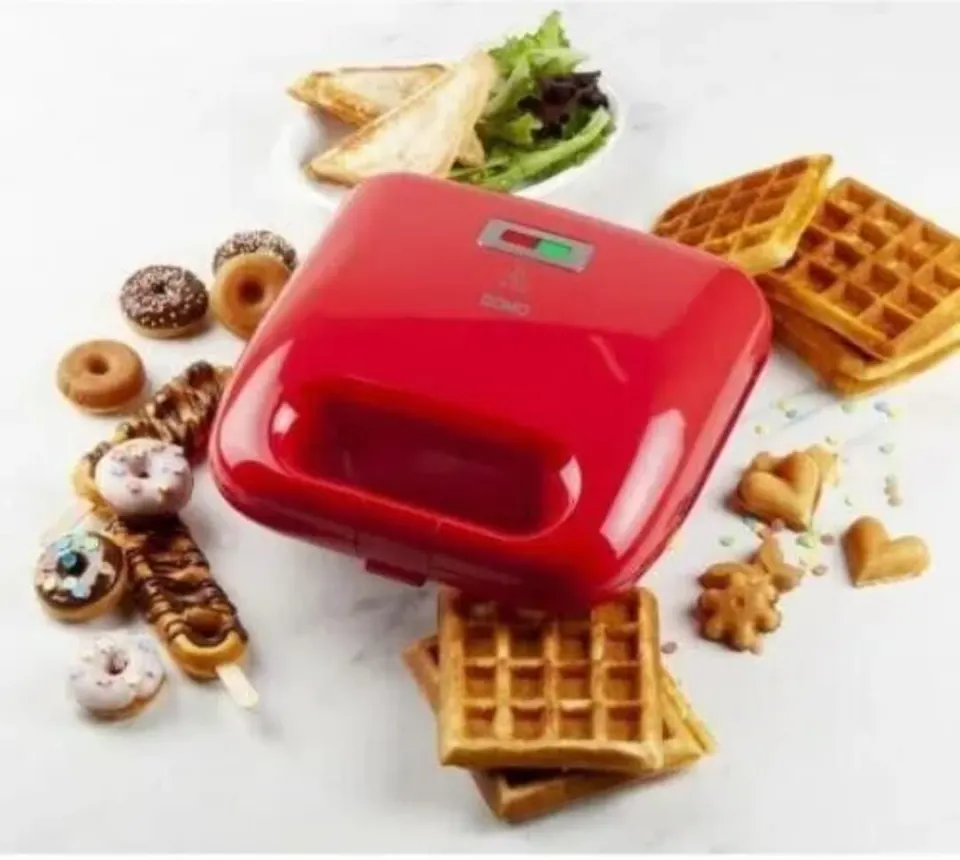 DOMO Sandwich, Waffle & Doughnut Maker, DO9242W