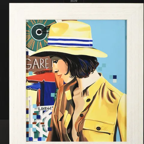 Original Painting By L. Berreby