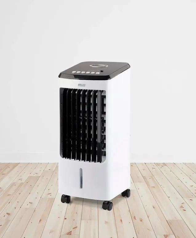 (89/Mez/P17)  RRP £80. Arlec 3.5Litre 3 In 1 Mobile Cooler. Cooler, Fan & Humidifier Unit. Large 27