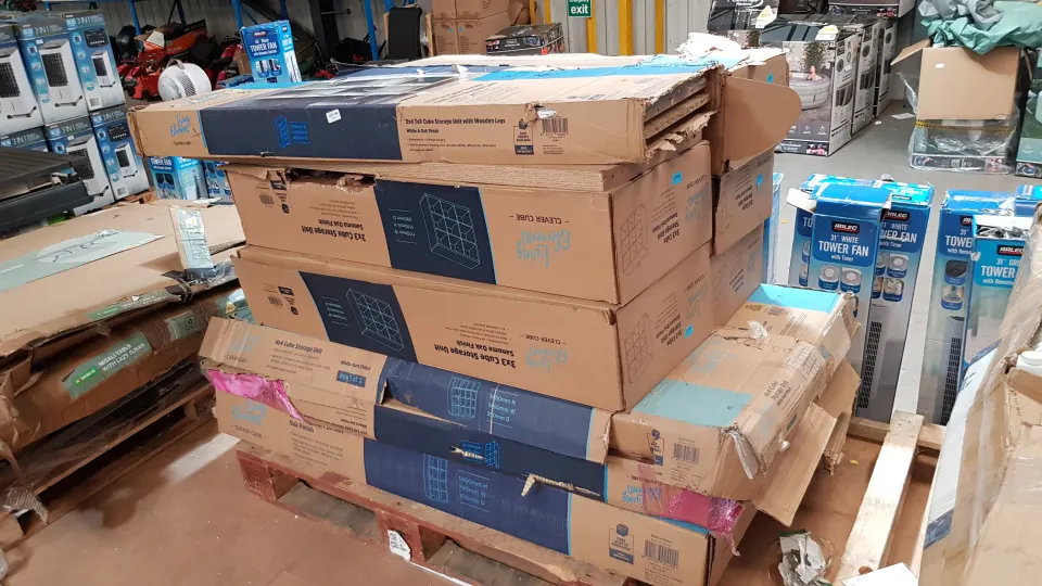 (197/Mez/P) Contents Of Pallet  - 11x Mixed Living Elements Clever Cube Spare Or Repairs Items (All