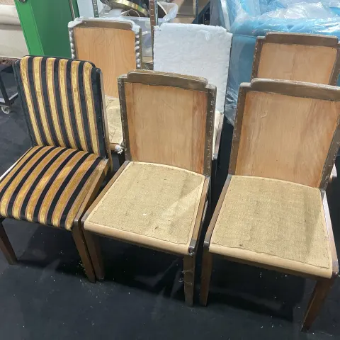 Set of 6 Art Deco Dining Chair Frames