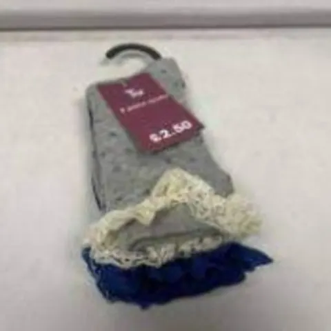 24 x Pairs of TU Girls Socks (Priced at 2.50 ea)