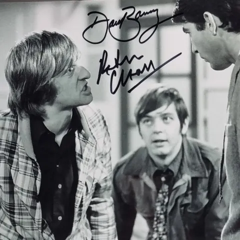 Peter Cleall & David Barry Original Signatures