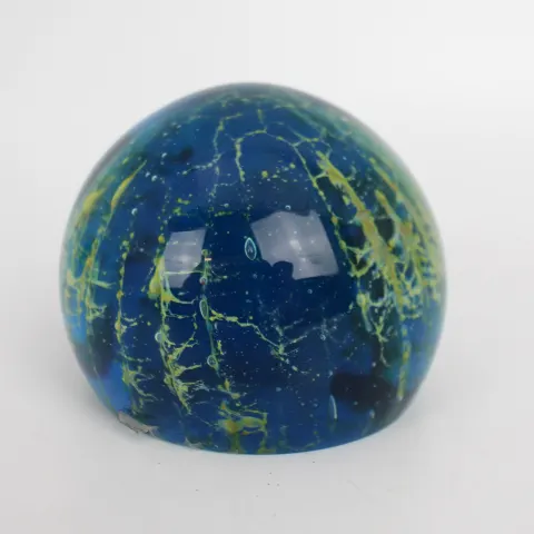 Vintage Maltese Mdina Glass  Paperweight